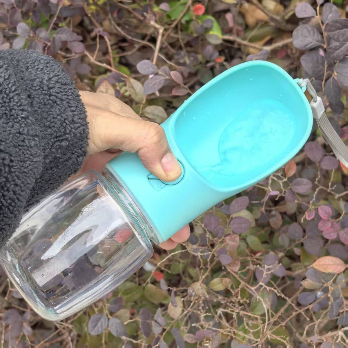 Portable Dog Water Bottle Outdoor Travel Cup